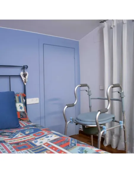 Silla con WC y Andador 2 en 1