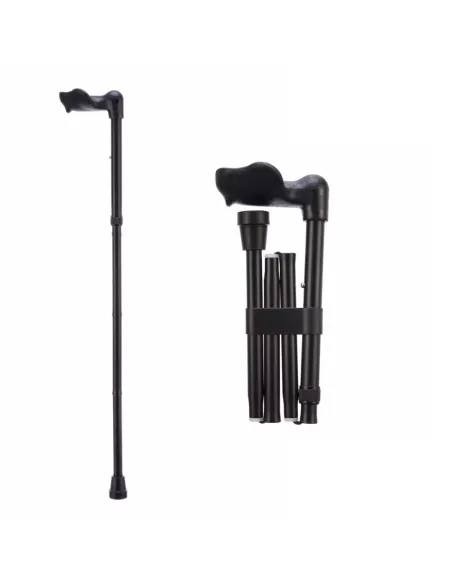 Bastón Puño Anatómico Plegable y Ajustable