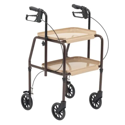 Andador Rollator con Bandejas y frenos