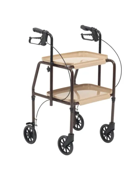 Andador Rollator con Bandejas y frenos