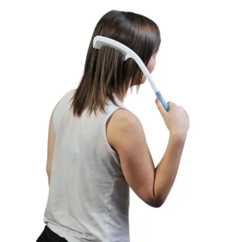 Peine Mango Largo Ergonómico