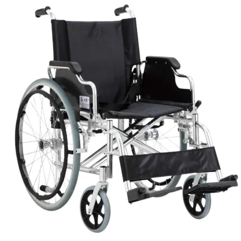 Silla de Ruedas Autopropulsable de Aluminio y Ruedas...
