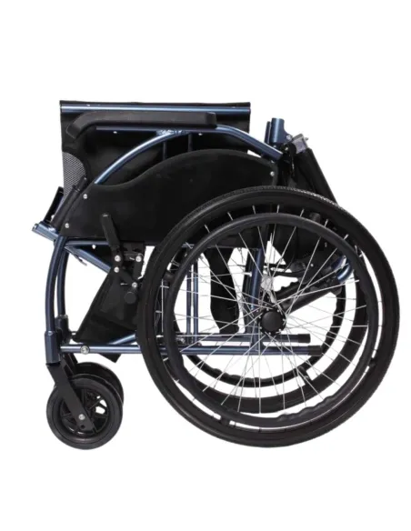 Silla de Ruedas con Frenos para Acompañantes en los Puños