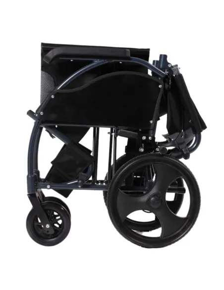 Silla de Ruedas con Frenos para Acompañantes en los Puños