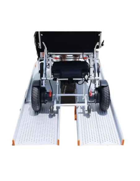 Rampas Telescópicas de Aluminio ERGO de 121 cm y carril 25.5 cm · Opcional 182 y 244 cm
