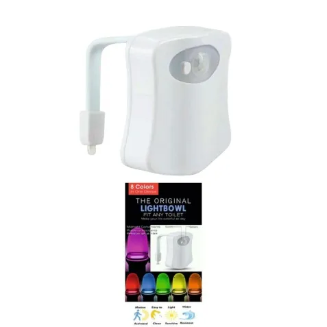 Lámpara Detector de Presencia para WC