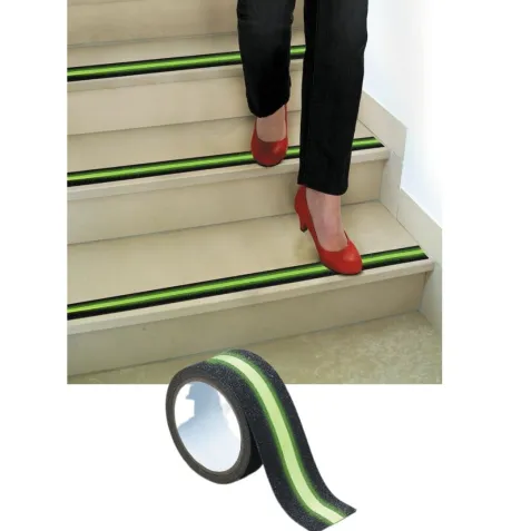 Rollo Adhesivo Antideslizante y Fluorescente
