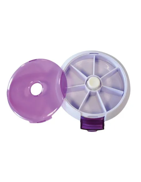 Pastillero Semanal giratorio de una Toma