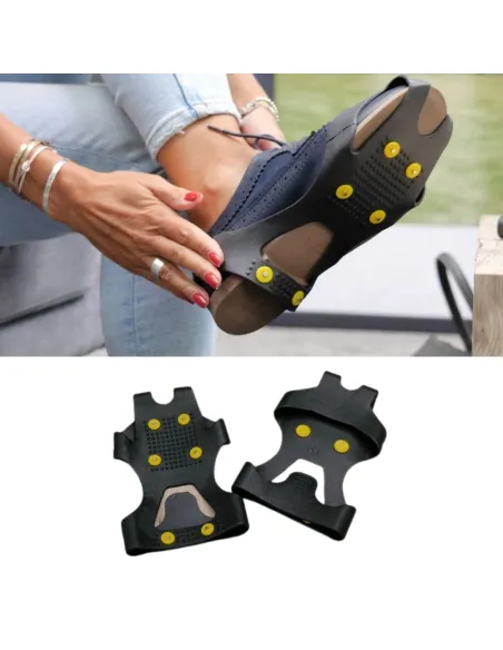 Suelas Antideslizantes VERGLAS  para HIELO  Par