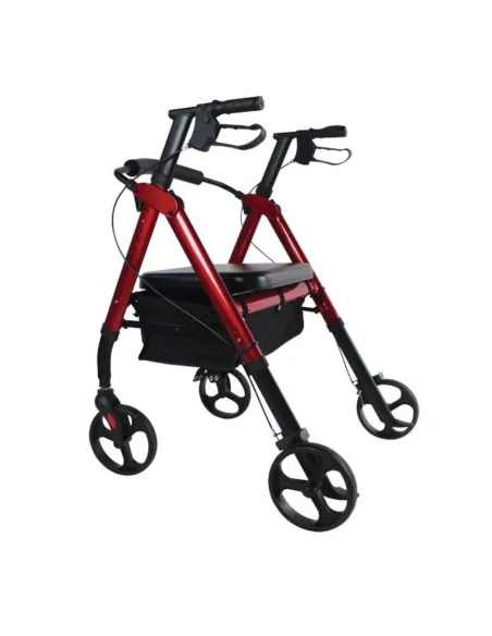 Rollator Andador NEO XL Hasta 180 Kg ·Asiento Regulable en Altura