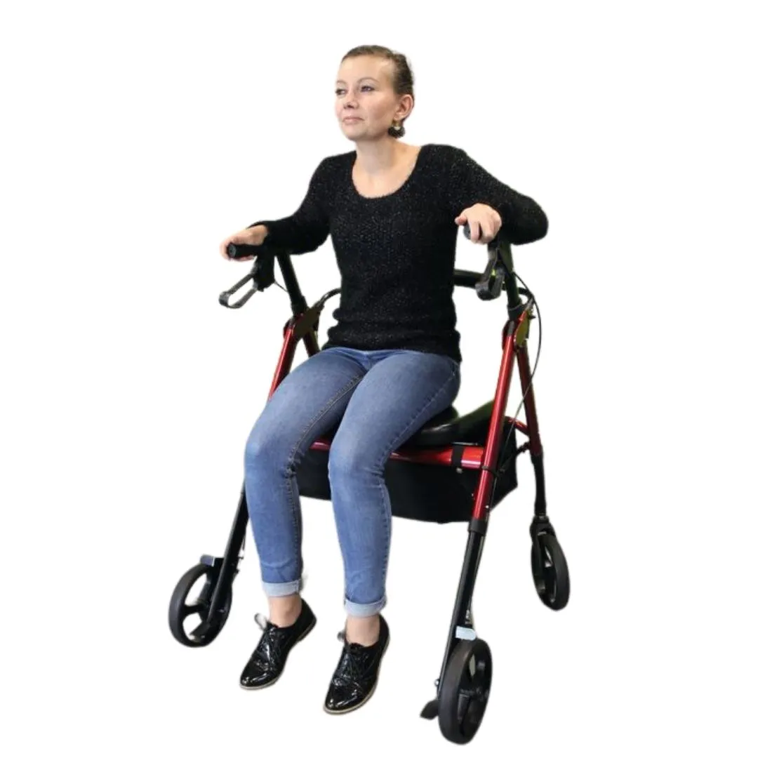 Rollator Andador NEO XL Hasta 180 Kg ·Asiento...