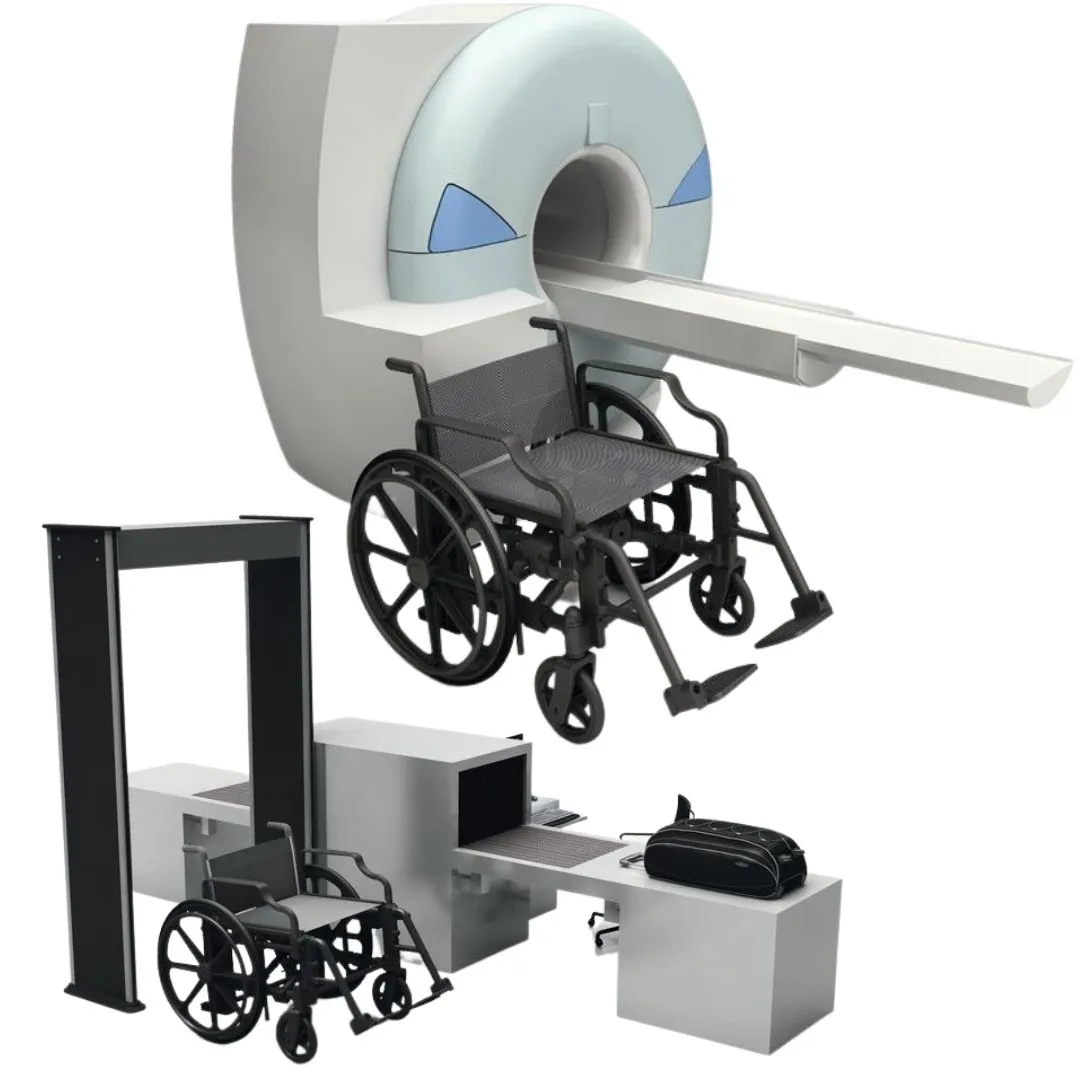 Silla de Ruedas CERO METAL No Magnética para...