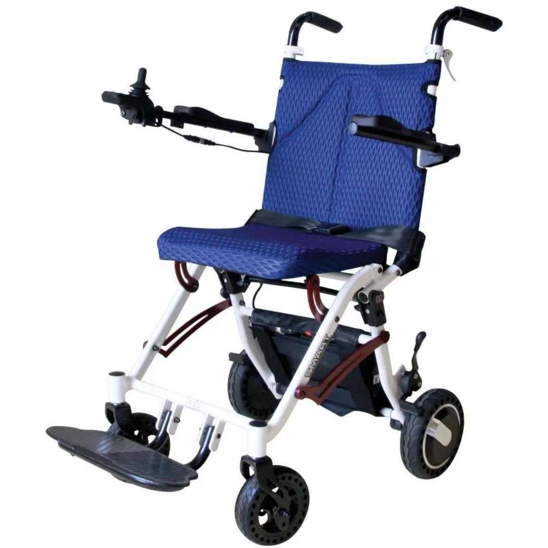 Silla de Ruedas ID MOUV Plegable Eléctrica Ultraligera de Aluminio de Viaje