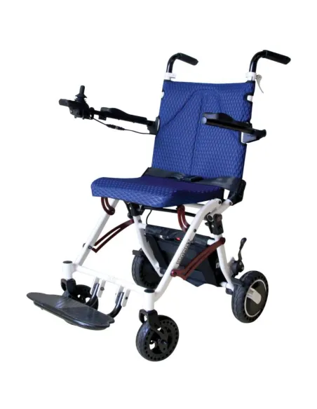 Silla de Ruedas ID MOUV Plegable Eléctrica Ultraligera de Aluminio de Viaje