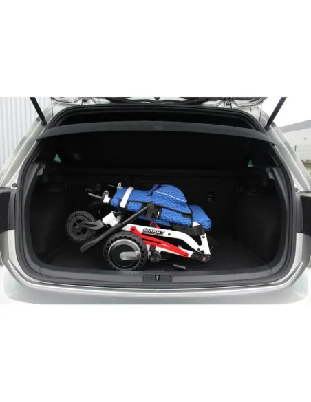 Silla de Ruedas ID MOUV Plegable Eléctrica Ultraligera de Aluminio de Viaje
