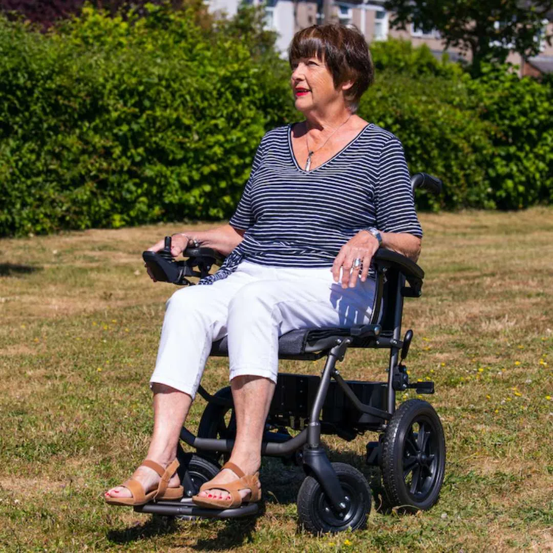 Silla de Ruedas Eléctrica Plegable E-FOLDI