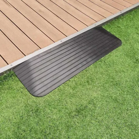 Rampa Umbral de Goma Caucho para 5, 6, 7.5, 9 y 10 cm