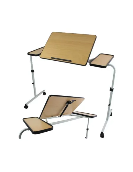 Mesa Auxiliar DUO Regulable para Camas, Sillas o Sillones · 2 Anchos