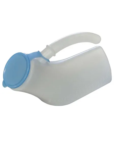 Orinal Masculino con asa y tapa