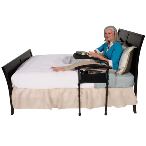 Barandilla Apoyo con Mesa Giratoria para Cama 2