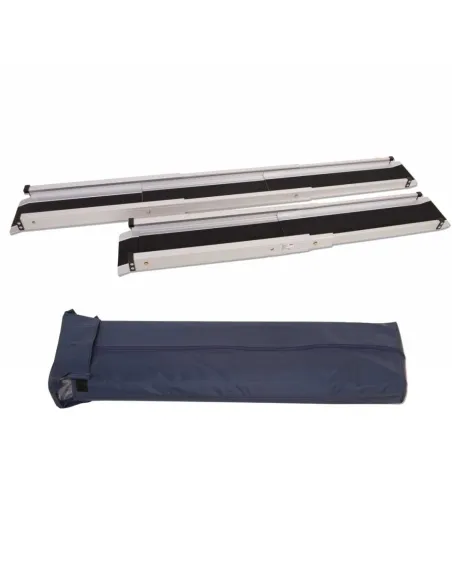 Rampas Telescópicas 1.5 metros y Ancho Interior 11.5 cm para Sillas de ruedas