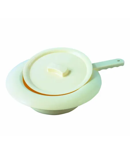 Orinal Redondo con  Asa y Tapa