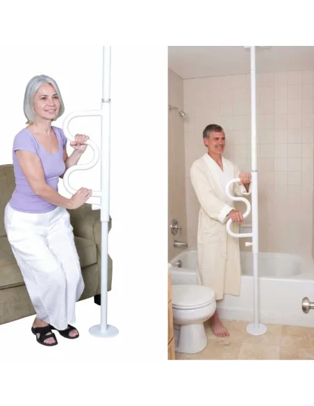 Columna Asidero MOVIL AJUSTABLE Suelo Techo