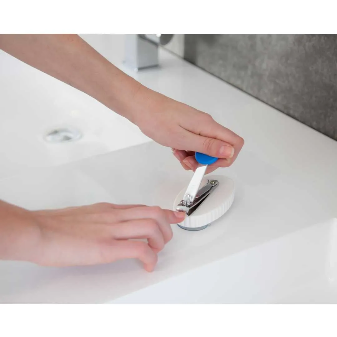 Cortauñas con Base Ventosa Antideslizante