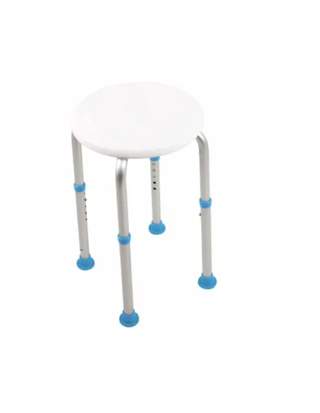 Taburete de Ducha Redondo Atlantis (Montaje Sin Herramientas)