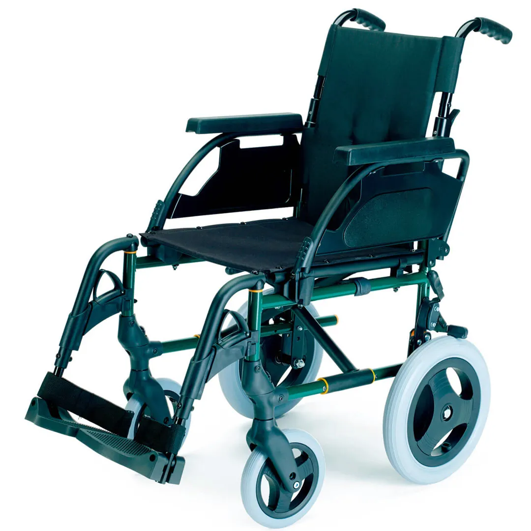 Silla de Ruedas Plegable Breezy Premium Azul