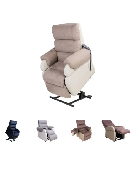 Sillón Relax SAVANNAH PLUS con Elevación y Reposabrazos Extraibles