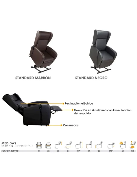Sillón Relax EXÓTICO ·4 Versiones