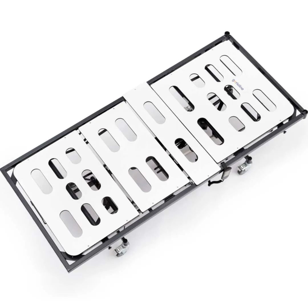 Cama Eléctrica GERIA con Barandillas Madera