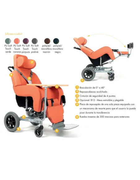 Sillón Reclinable  CORAILLE Vermeiren