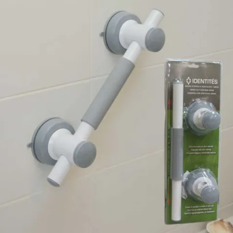 Barra Asidero Baño Portatil con ventosas VARIO de 20 a 35 cm 2