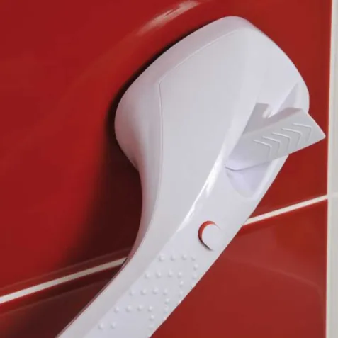 Barra Asidero Baño Portatil con ventosas ID de 40 cm 2
