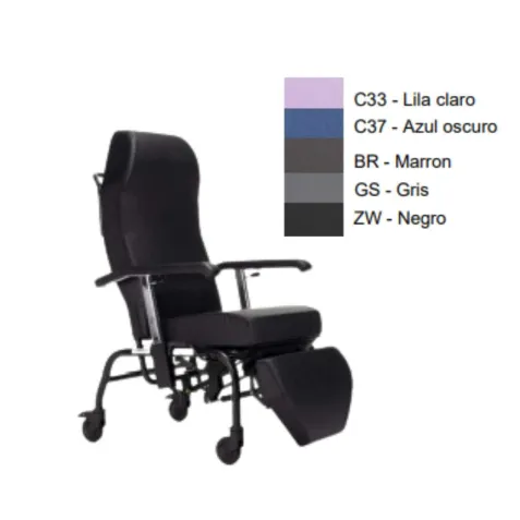 Sillón de Descanso NORMANDIE con Ruedas Vermeiren 2