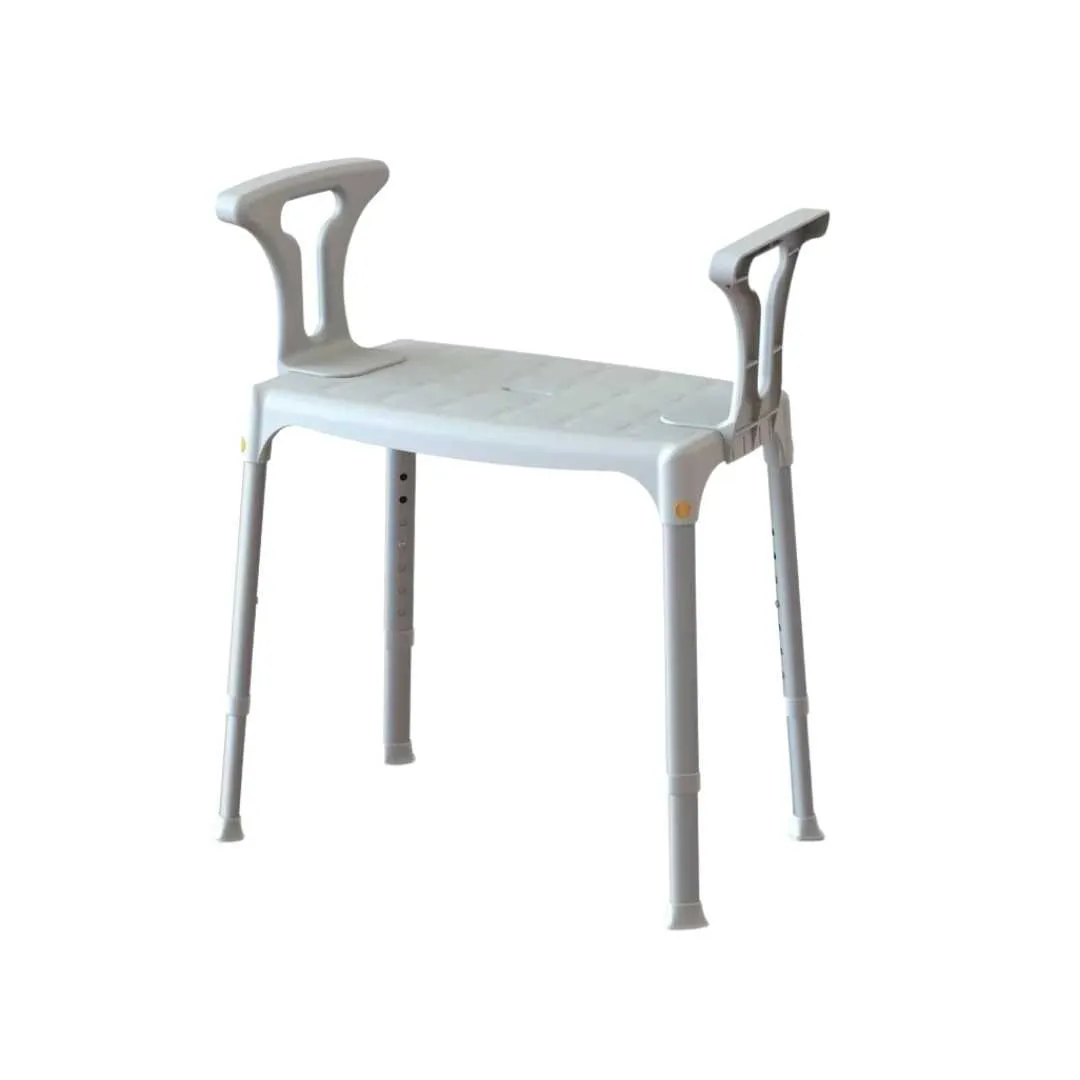 Taburete Ducha Capri · Reposabrazos Opcionales