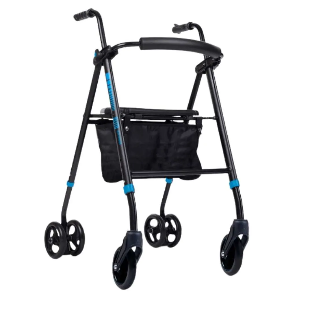 Andador Rollator Elite con Asiento Regulable y...
