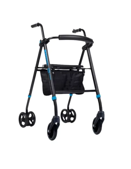 Andador Rollator Elite con Asiento Regulable y Frenos por Presión