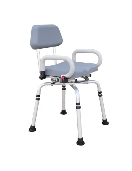 Silla Ducha Giratoria con Reposabrazos Abatibles