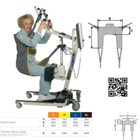 Arnés de Transferencia Sentado TRANSFER STAND ASSIT