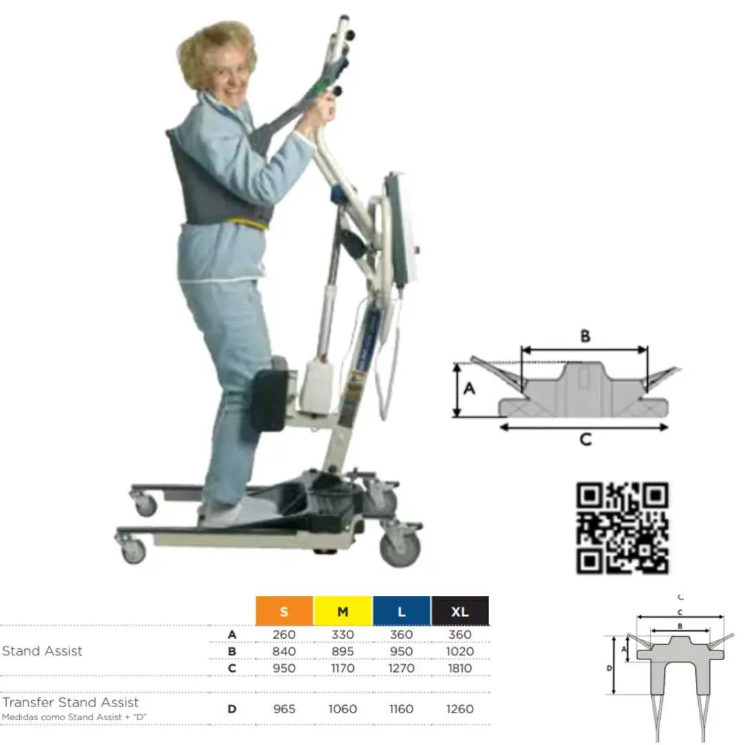 Arnés de Transferencia de pie STAND ASSIT