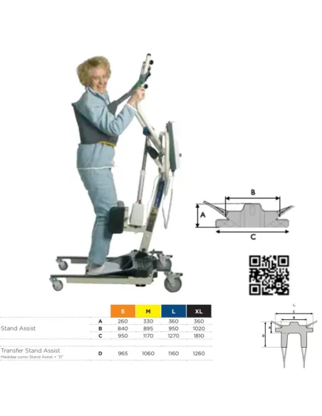 Arnés de Transferencia de pie STAND ASSIT