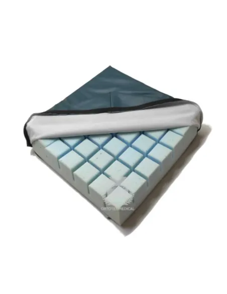 Cojín Viscoelástica Confort Memory con Funda de PU Ortotex