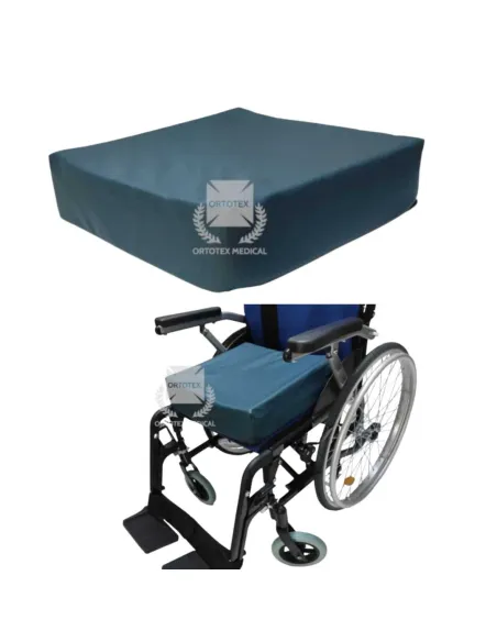 Cojín Viscoelástica Confort Memory con Funda de PU Ortotex