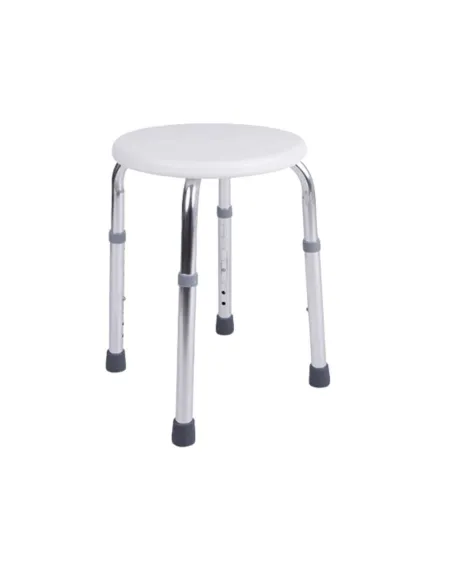 Taburete Banqueta Redondo para Ducha o Bañera
