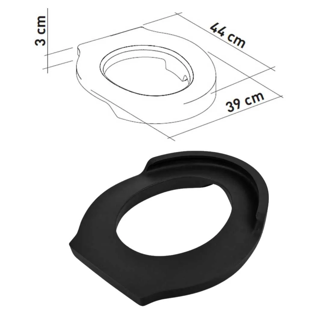 Elevador de Wc Blando de 4 cm