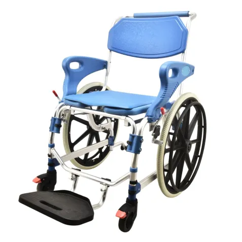 Silla de ruedas para ducha y WC Autopropulsable con...