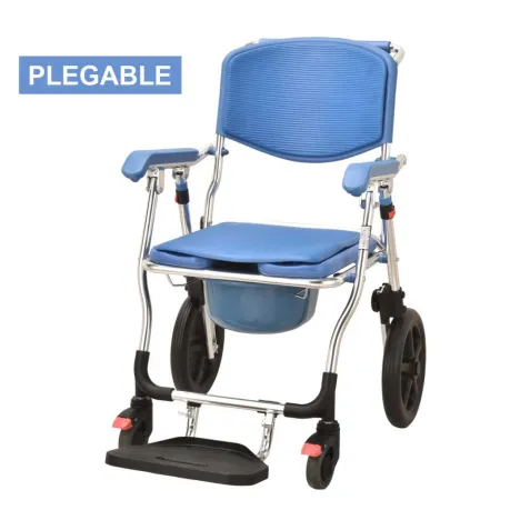 Silla de ruedas para ducha y WC Plegable HE300